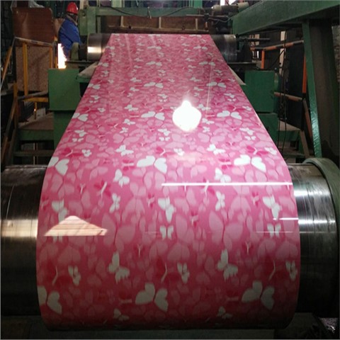 Pattern printed PPGI