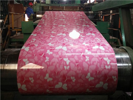 Pattern printed PPGI