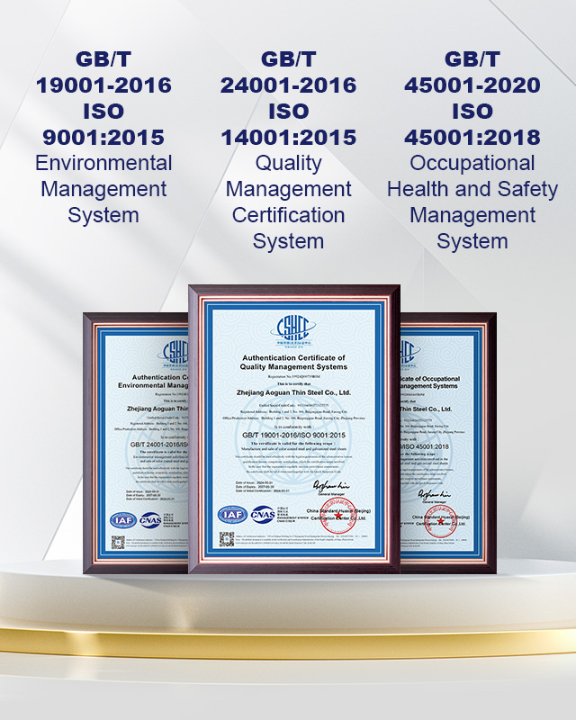 GB/T19001 Quality Management Certification System